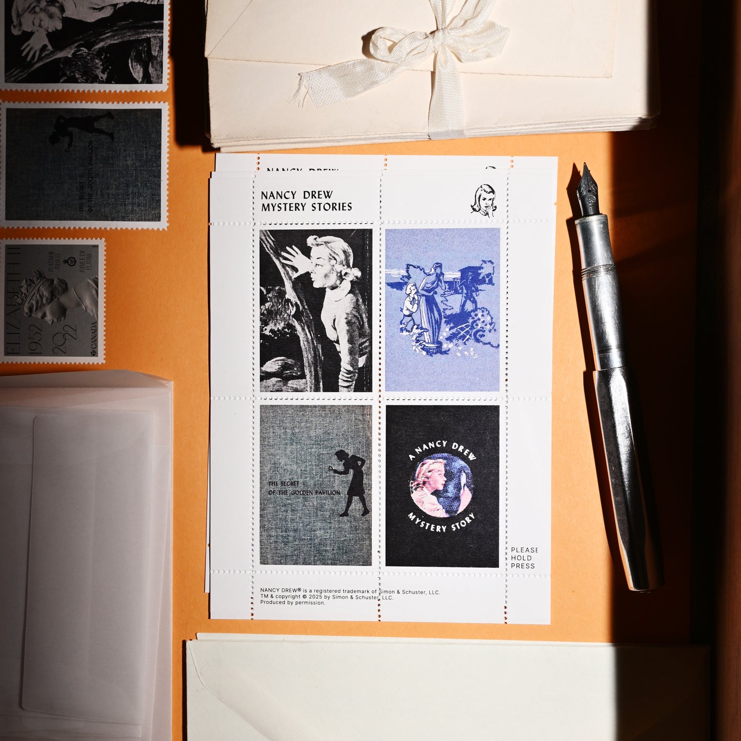 Nancy Drew poster stamp collection