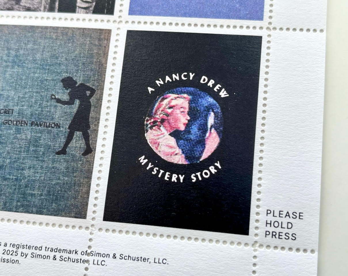 Nancy Drew poster stamp collection