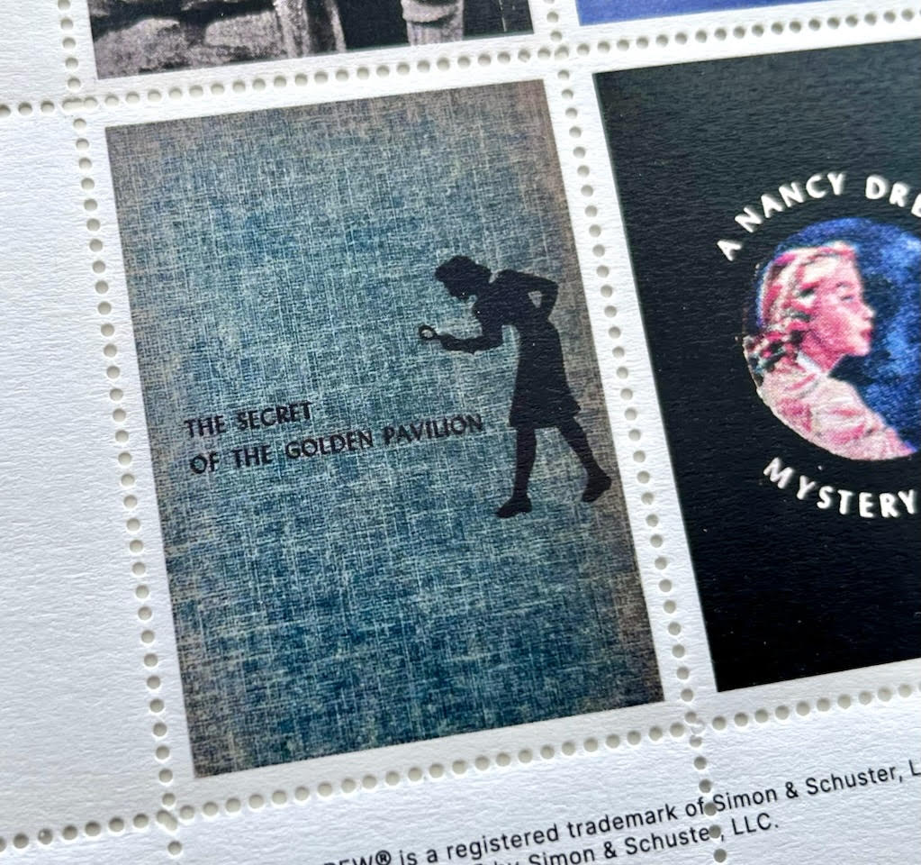 Nancy Drew poster stamp collection